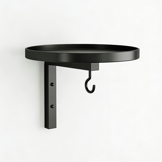 Wall-Mounted Metal Bird Bath – Antique Bronze Finish 🐦🛁🧱🏡