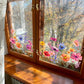 Colorful Floral Bouquet Window Sticker – Vibrant design, easy peel & removable – Perfect for home, cafe & spring decor ✨