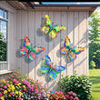 ✨🦋4Pcs Butterfly Metal Wall Decor