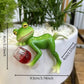 🐸 Frog Flower Pot Hanger Ornament🍷