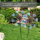 Peacock Tail Wind Spinners for Yard & Garden