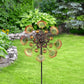 Peacock Tail Wind Spinners for Yard & Garden