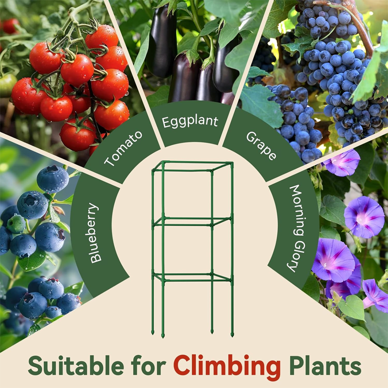 Adjustable Modular Plant Support Cage
