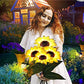 🌻 Realistic & Weatherproof | Solar Sunflower | IP65 Outdoor Decor