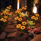 🌻 Realistic & Weatherproof | Solar Sunflower | IP65 Outdoor Decor