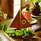 Rustic Sailboat Metal Planter
