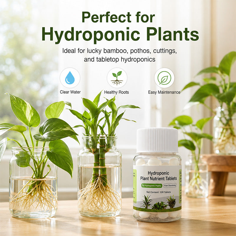 Water Purifying Tablets for Hydroponic Plants and Cut Flowers