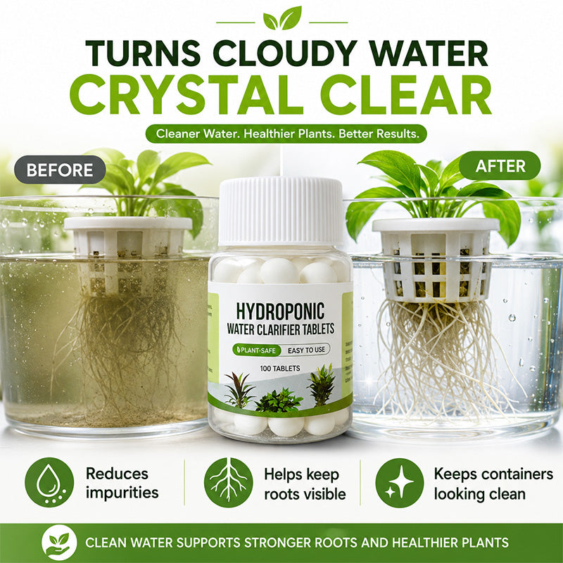 Water Purifying Tablets for Hydroponic Plants and Cut Flowers