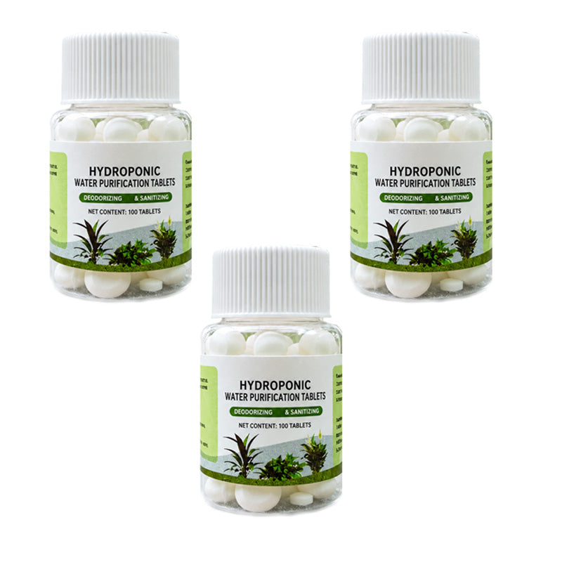 Water Purifying Tablets for Hydroponic Plants and Cut Flowers
