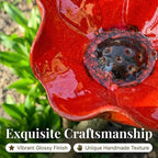 Handmade Metal Flower Garden Stake