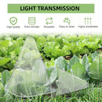 20/30 PCS Clear Garden Cloche for Plants