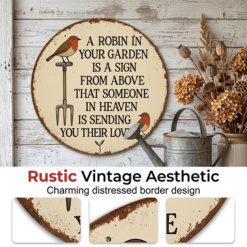 Vintage Wooden Wall Hanging Decor🐦💌