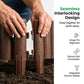 Premium Plastic Stake-in Garden Edging Fence