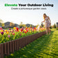 Premium Plastic Stake-in Garden Edging Fence