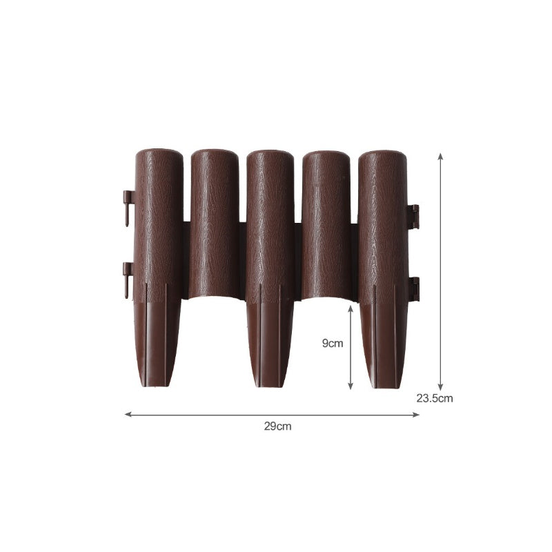 Premium Plastic Stake-in Garden Edging Fence