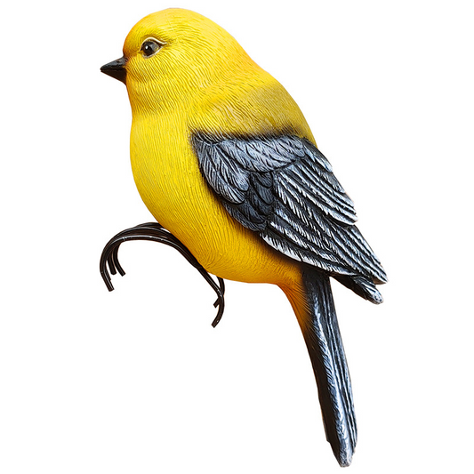 Realistic Delicate Bird Figurine for Garden