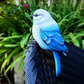 Realistic Delicate Bird Figurine for Garden