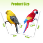Realistic Delicate Bird Figurine for Garden