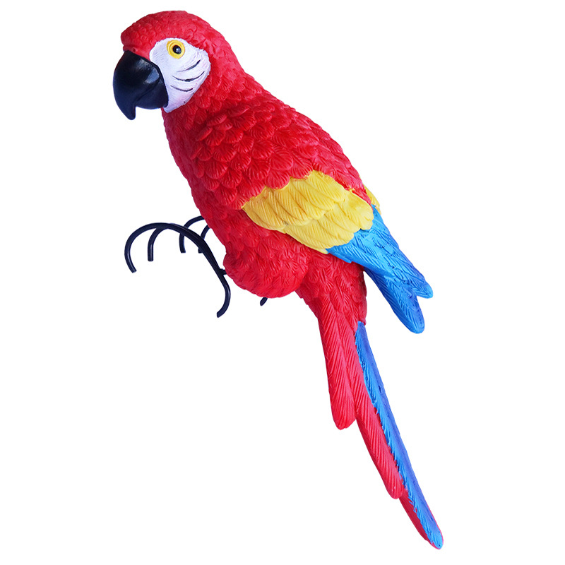 Realistic Delicate Bird Figurine for Garden