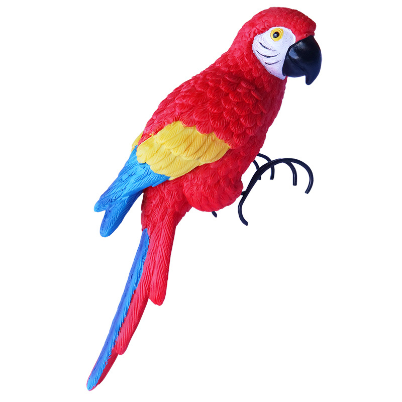 Realistic Delicate Bird Figurine for Garden