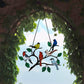 The Best Gift-Birds Stained  Window  Panel Hangings