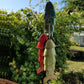 New Colored Porcelain Koi Fish Wind Chime