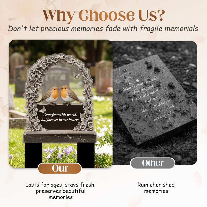 Robin Memorial Grave Marker