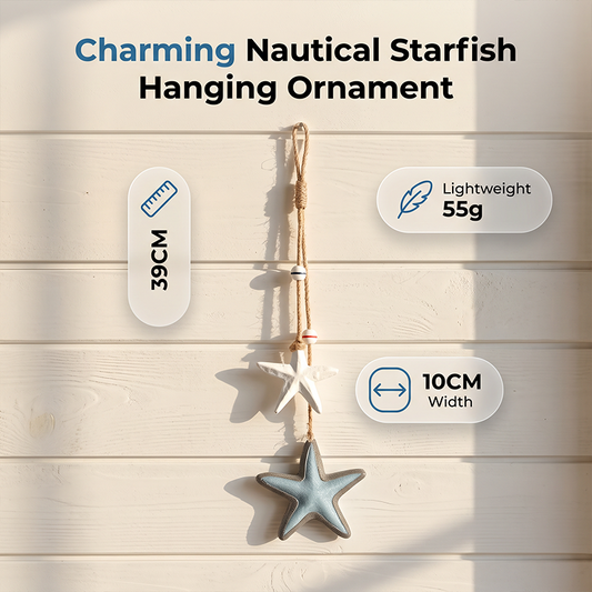 Buy 1 Get 1 Free(2pcs)✨Rustic Wooden Marine Hanging Ornament