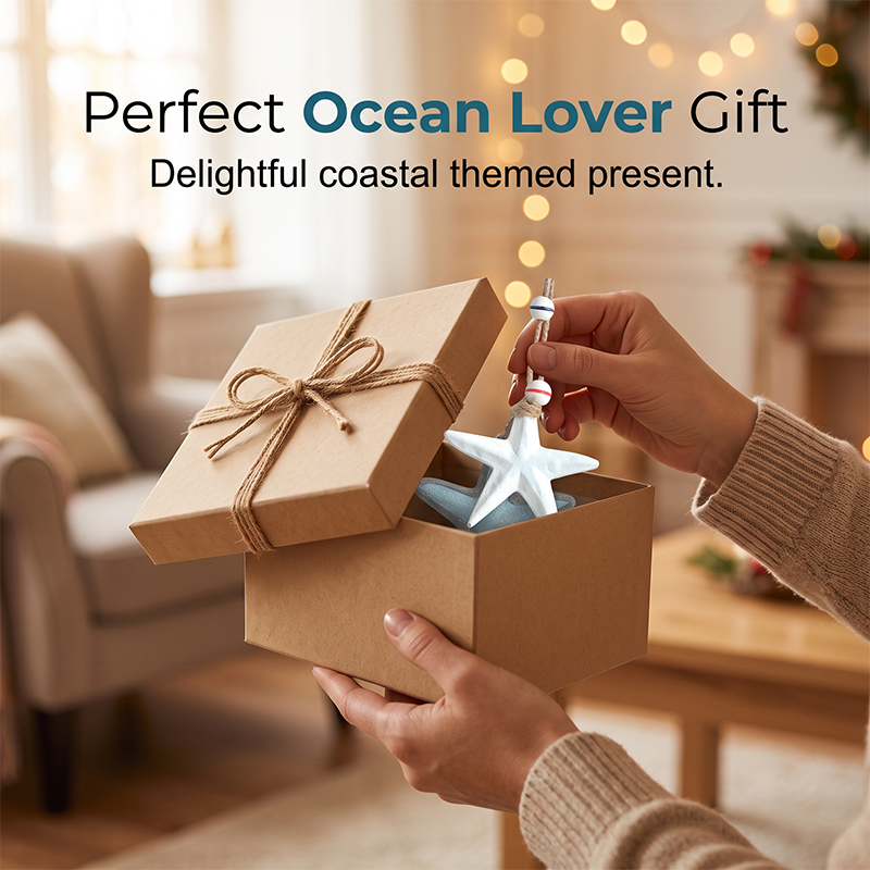 Buy 1 Get 1 Free(2pcs)✨Rustic Wooden Marine Hanging Ornament
