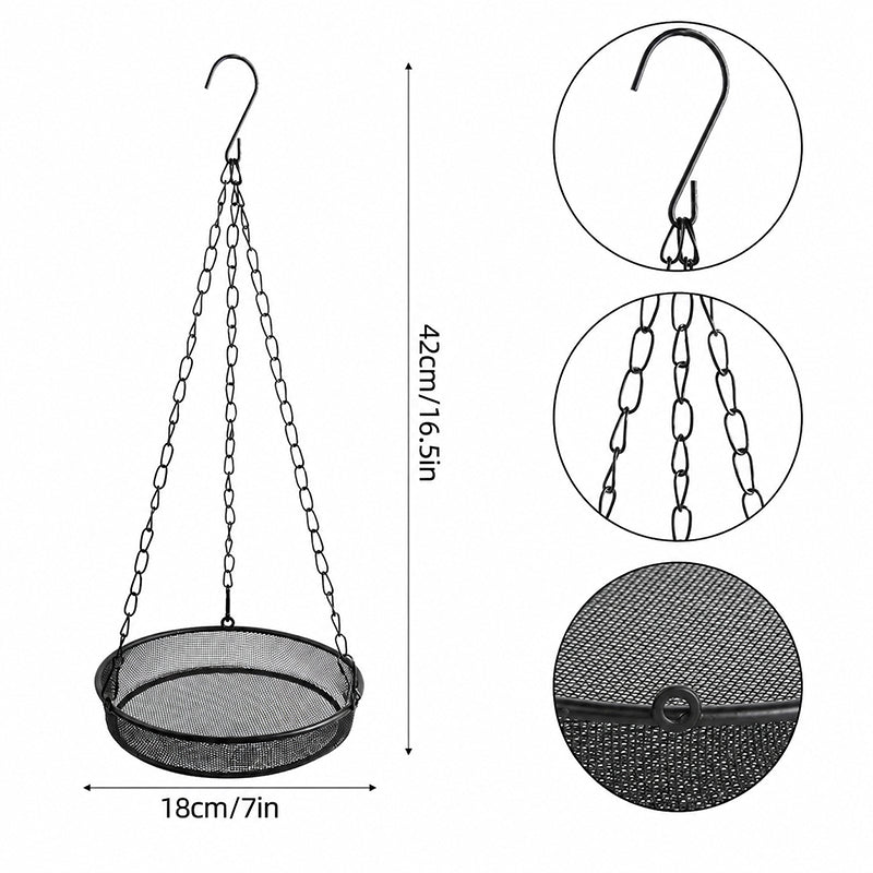 Hanging Bird Feeder Tray