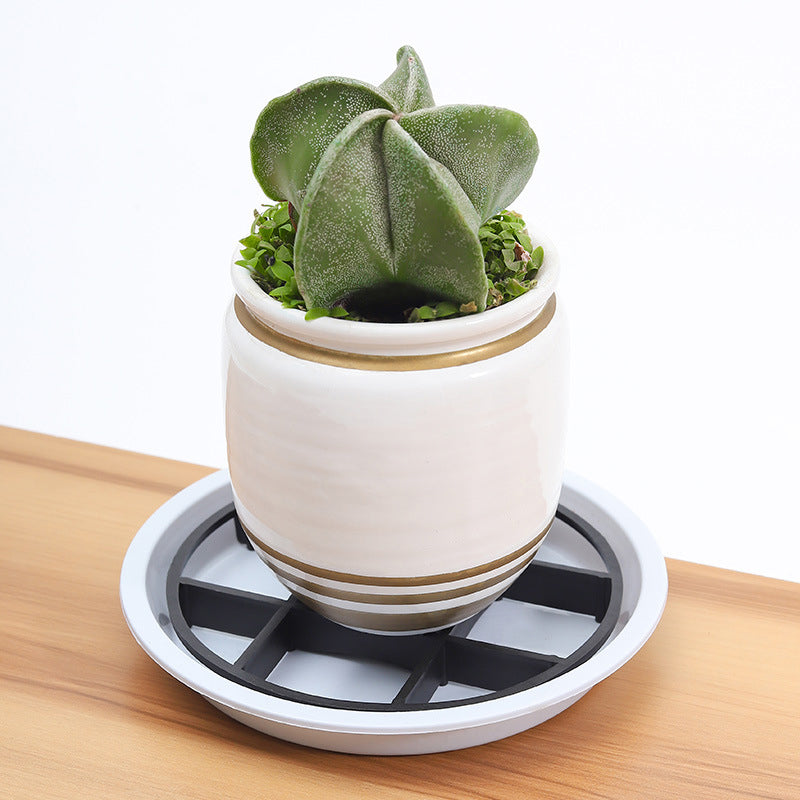Root-Saving Pot Riser – elevates planters, promotes airflow, keeps floors clean – for indoor & outdoor use. 🔥🏠