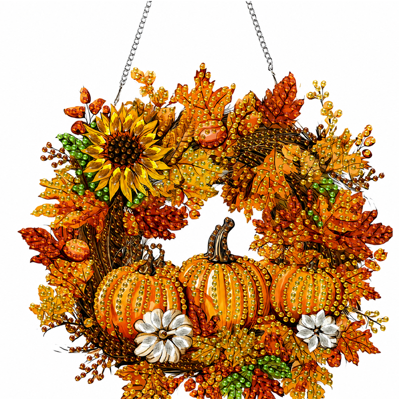 🎃 Halloween DIY Sparkle Art Ornament Kit for Doors and Windows