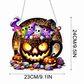 🎃 Halloween DIY Sparkle Art Ornament Kit for Doors and Windows