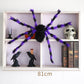 🎃 Halloween Giant Spider Decoration 🕷️👻 – Oversized Outdoor Halloween Decor for Garden, Yard & Home ✨