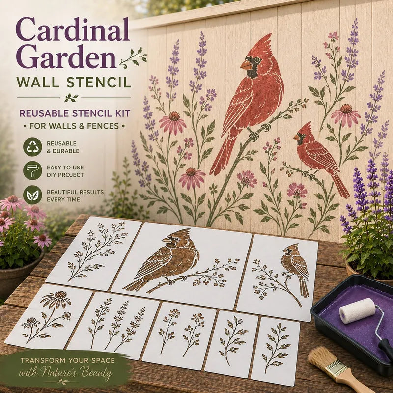 DIY Garden Painting Templates for Every Space