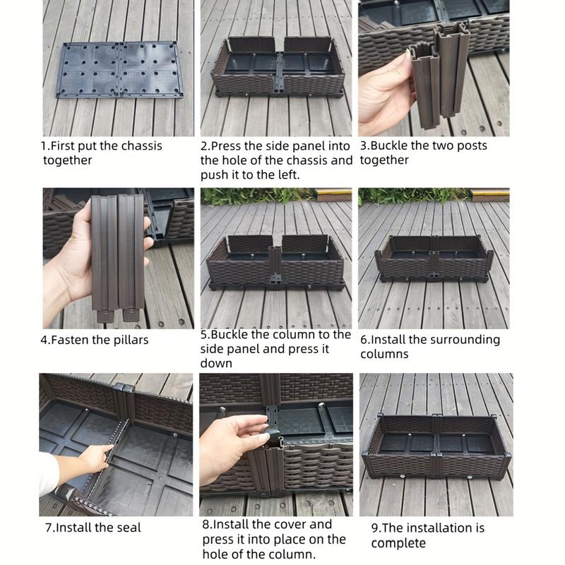 🌱 🥬 Multifunctional Planting Box – Grow veggies & herbs easily ✨