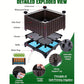 🌱 🥬 Multifunctional Planting Box – Grow veggies & herbs easily ✨
