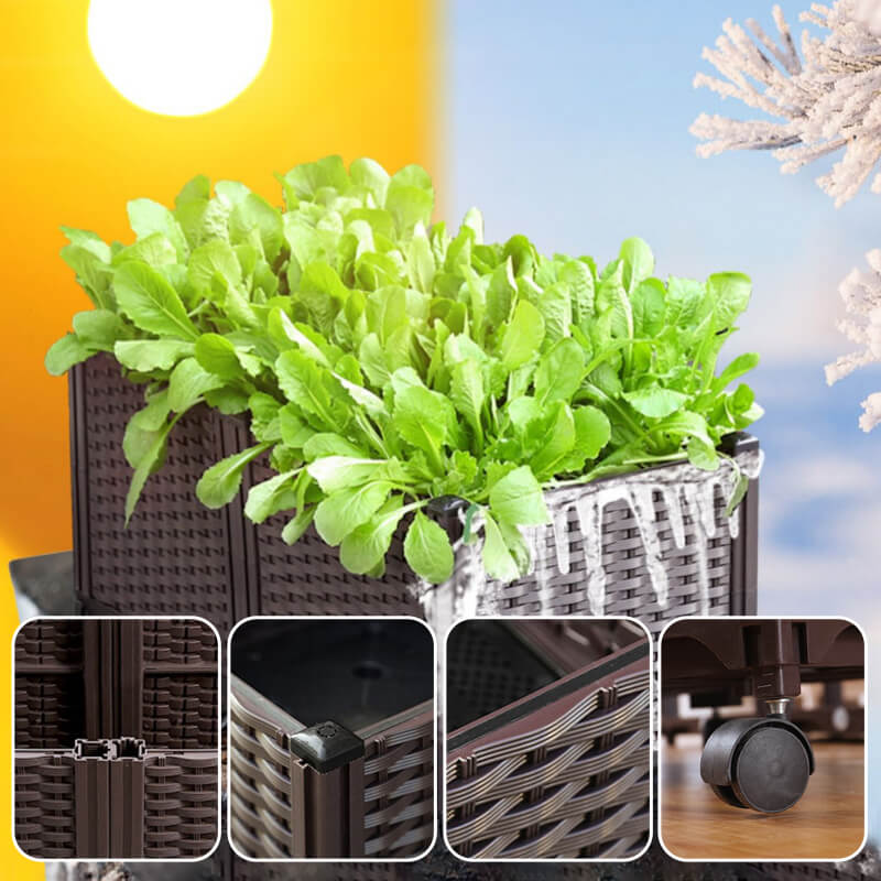 🌱 🥬 Multifunctional Planting Box – Grow veggies & herbs easily ✨