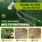 🌱 Compact 2‑Tooth Garden Weed Puller – Sharp Prongs, Sturdy Iron, Hand‑Held ✨