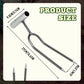 🌱 Compact 2‑Tooth Garden Weed Puller – Sharp Prongs, Sturdy Iron, Hand‑Held ✨