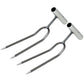 🌱 Compact 2‑Tooth Garden Weed Puller – Sharp Prongs, Sturdy Iron, Hand‑Held ✨