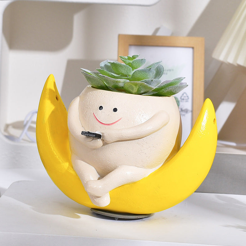 💝Smiley Face Planter Pot